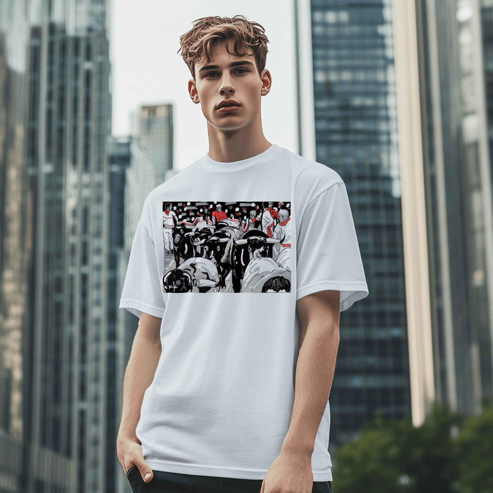 Camiseta de manga corta SAN FERMIN